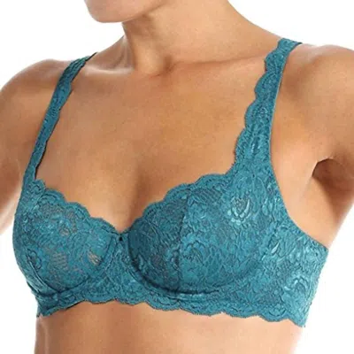 Cosabella Never Say Never Prettie Underwire Bra In Blue Curacao In Multi