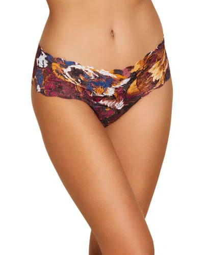 Cosabella Never Say Never Printed Comfie Cutie Thong In Multi