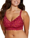 Cosabella Never Say Never Printed Curvy Sweetie Bralette In Multi