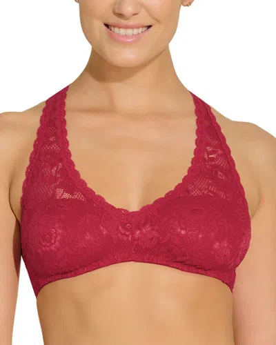 Cosabella Never Say Never Racie Racer Back Bra In Burgundy