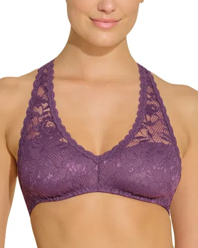 Cosabella Never Say Never Racie Racer Back Bra In Purple