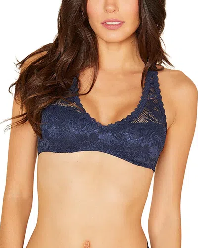 Cosabella Never Say Never Racie Racer Back Bra In Blue