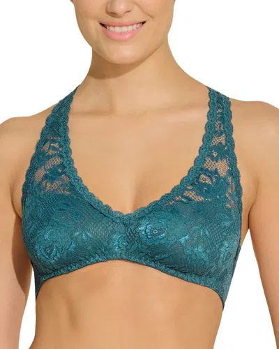 Cosabella Never Say Never Racie Racer Back Bra In Green