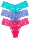 Cosabella Never Say Never Set Of 5 Low-rise Thong In Multi