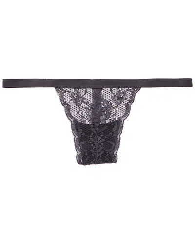 Cosabella Never Say Never Skimpie G-string In Black