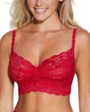 Cosabella Never Say Never Sweetie Soft Bra In Red