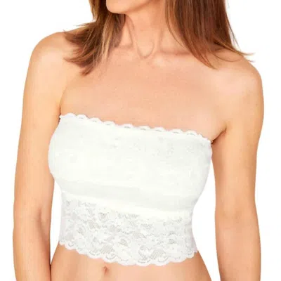 Cosabella Never Say Never Starie Tube Top In White