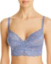 Cosabella Never Say Never Sweetie Soft Bra In Blue