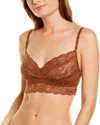 Cosabella Never Say Never Sweetie Soft Bralette In Brown