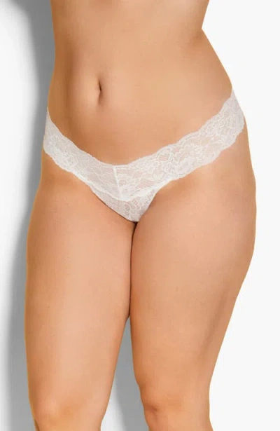 Cosabella Nsn Cutie Low Rise Thong In White