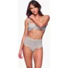 Cosabella Nsn High Waisted Thong In Gray