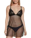 Cosabella Paradiso Chemise Parad2711 In Black In Black