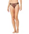Cosabella Paradiso Ouvert Bikini Bottom Women's Multi Lace Swimwear Ddr213 In Black