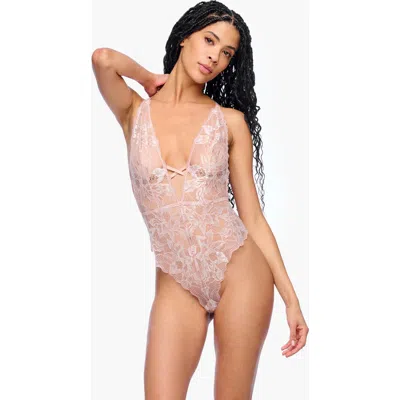 Cosabella Paradiso Plunge Teddy In Pink