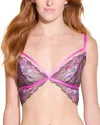 Cosabella Paradiso Floral Lace Bralette In Multi