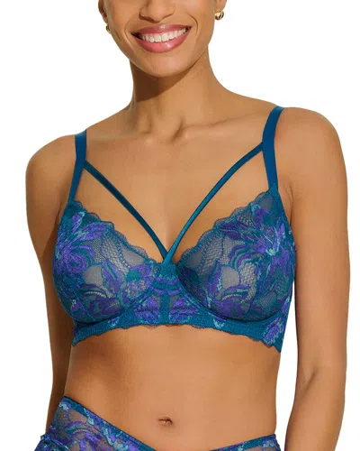 Cosabella Paradiso Underwire Demi Bra In Blue
