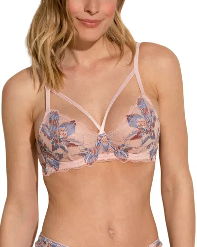 Cosabella Paradiso Underwire Demi Bra In Pink