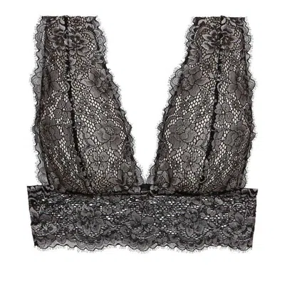 Cosabella Pret-a-porter Longline Bralette In Grey