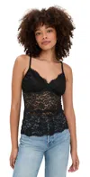 Cosabella Pret Camisole Black In Black