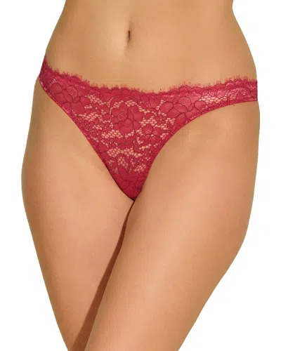 Cosabella Pret Lowrider Thong In Red