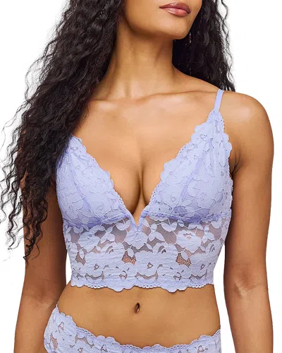 Cosabella Romanza Longline Bralette In Blue