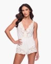 Cosabella Romanza Sleep Romper In White