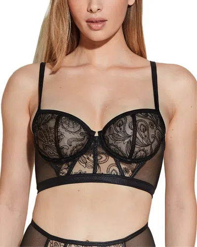COSABELLA SARDEGNA EMBROIDERED UNDERWIRE BALCONETTE LONGLINE BRA