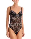 Cosabella Savona Teddy In Black/mandorla