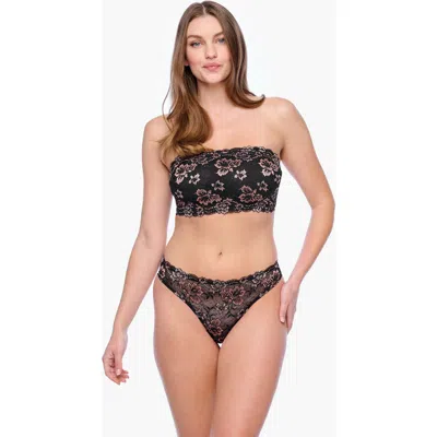 Cosabella Savona Low Rise Thong In Black