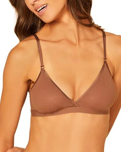 Cosabella Soire Confidence Bralette In Brown
