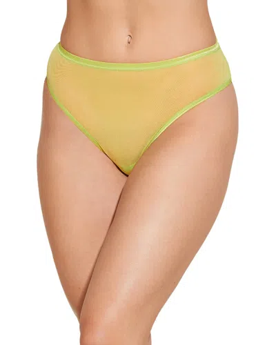 Cosabella Soire Confidence High Waist Brief In Yellow