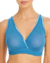 Cosabella Soire Curvy Wireless Bralette In Udaipur Blue