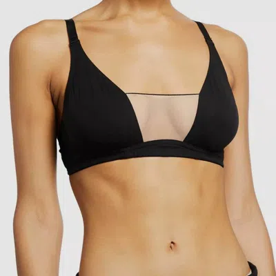 Cosabella Soprano Illusion Plunge Bra In Black