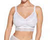Cosabella Sutra Curvy Bralette In White In White