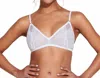 Cosabella Sutra Triangle Bralette In White In White
