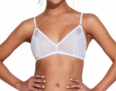 Cosabella Sutra Triangle Bralette In White