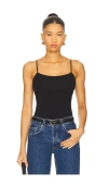 Cosabella Talco Micro-modal Shelf Bra Camisole In Black