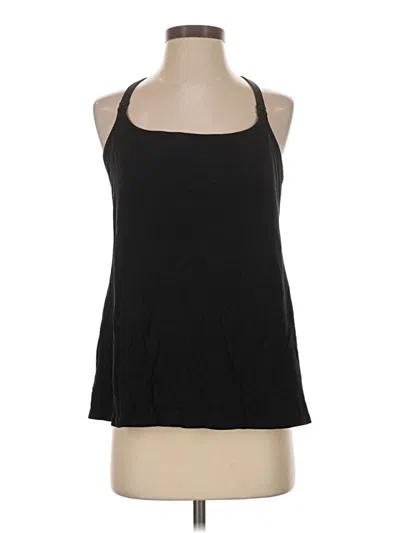 Pre-owned Cosabella Tank Top Black Halter Neckline Tops