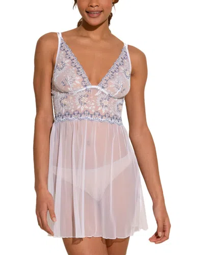 Cosabella Usha Chemise In White