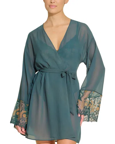 Cosabella Usha Robe In Green