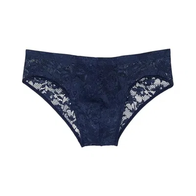 Cosabella Women's  Never Say Never Underwear Navy Blue Comfort Micro Brief Jzz156