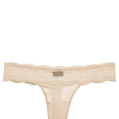 Cosabella Women's Dolce Thong Panty In Blush In Beige