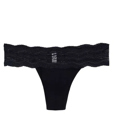 Cosabella Women's Dolce Thong Panty In Black