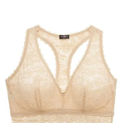 Cosabella Women's Never Say Never Curvy Racerback Bralette In Blush In Beige