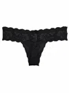 Cosabella Women's Never Say Never Cutie Thong In Black
