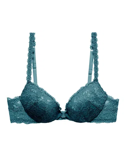 Cosabella Women's Never Say Never Luckie Push Up Bra In Jasper In Blue