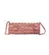 Cosabella Women's Never Say Never Pleated Face Mask In Nuovo Mauve In Multi