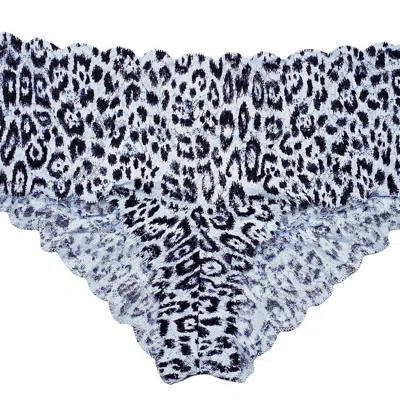 Cosabella Women's Never Say Never Printed Hottie Boyshort In Sorren Blue/navy Animal In Beige