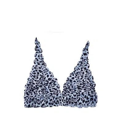 COSABELLA WOMEN'S NEVER SAY NEVER PRINTED TRIANGLE BRALETTE