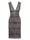 Cosabella Women's Pret A Porter Dress In Black And Stone In Black